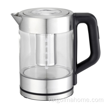 Чайник для кофе и чая 1,5 л 1,7 л с термометром Электрический чайник с горячей водой для быстрого нагрева
